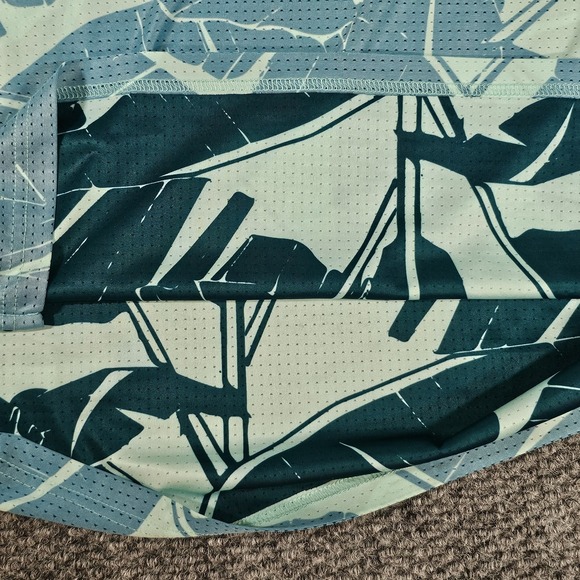 Adidas Polo Shirt Mens‎ Large Blue Golfer Golf Golfing Short Sleeve Stretch - Picture 6 of 8